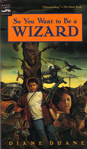 So You Want To Be A Wizard (Original Harcourt mass market paperback)