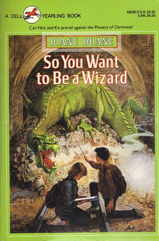 So You Want To Be A Wizard (Dell Yearling paperback), final mint/excellent copies