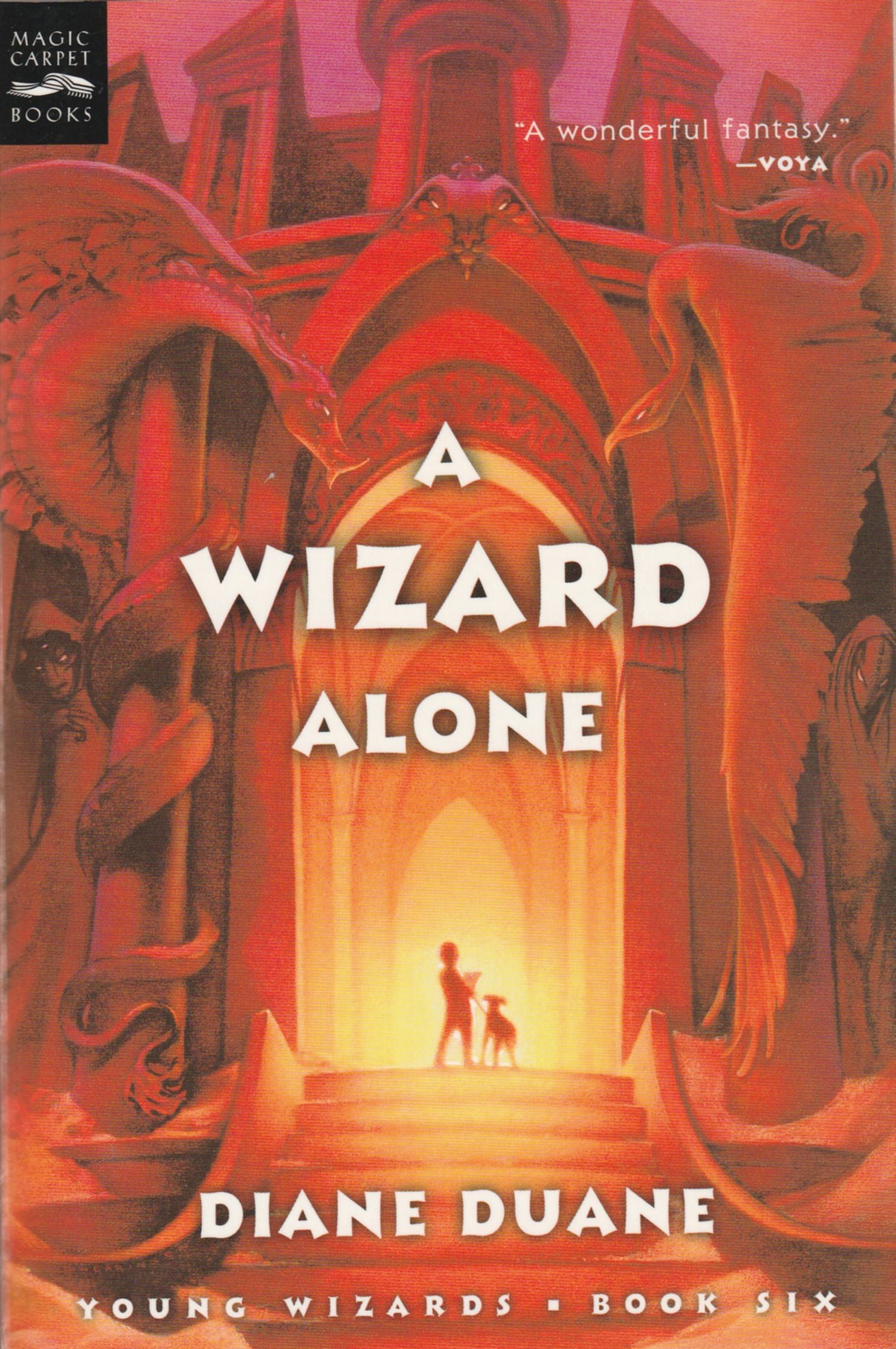 A Wizard Alone, digest format paperback, mint condition, final copies